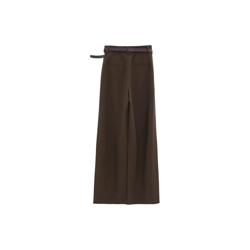 Fstudio Korean Style Travel Straight Fit Casual Pants For Versatile Business And Casual Wear Women's-4