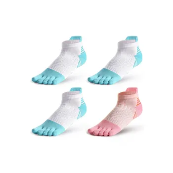 MUSCLESWING Mid-Calf Socks Unisex 4 Pack