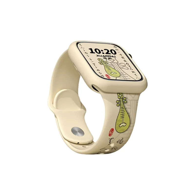 Miss Wrist Apple Compatibility Watch Band 210mm~242mm TPU Material-4