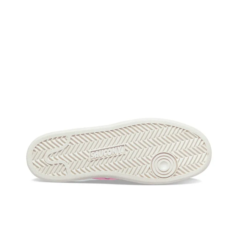 Saucony Jazz Court Premium White Pink-4