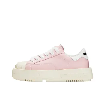 CHOCO CONCERT Low Top Skateboard Shoes Unisex Pink