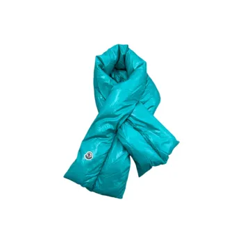 Moncler Knit Scarves Women's Turquoise