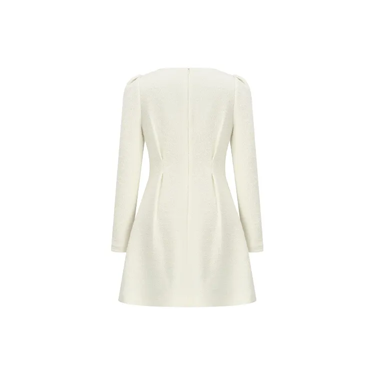 TAMMY TANGS Long Sleeved Dress Women's White-1