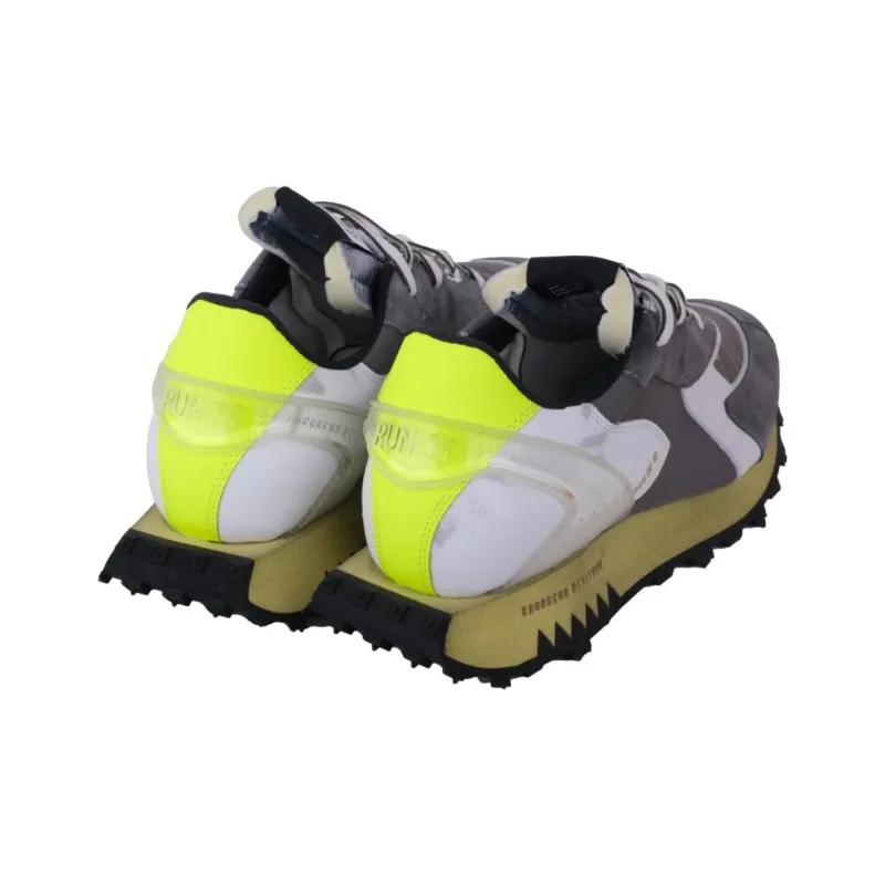 RUN OF Olaf Low-Top Casual Shoes Men's Light Gray Green-4