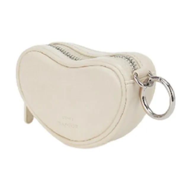 FIND KAPOOR Artificial Leather Clutch Coin Purse Mini Women's White/Black/Silver/Pink-1