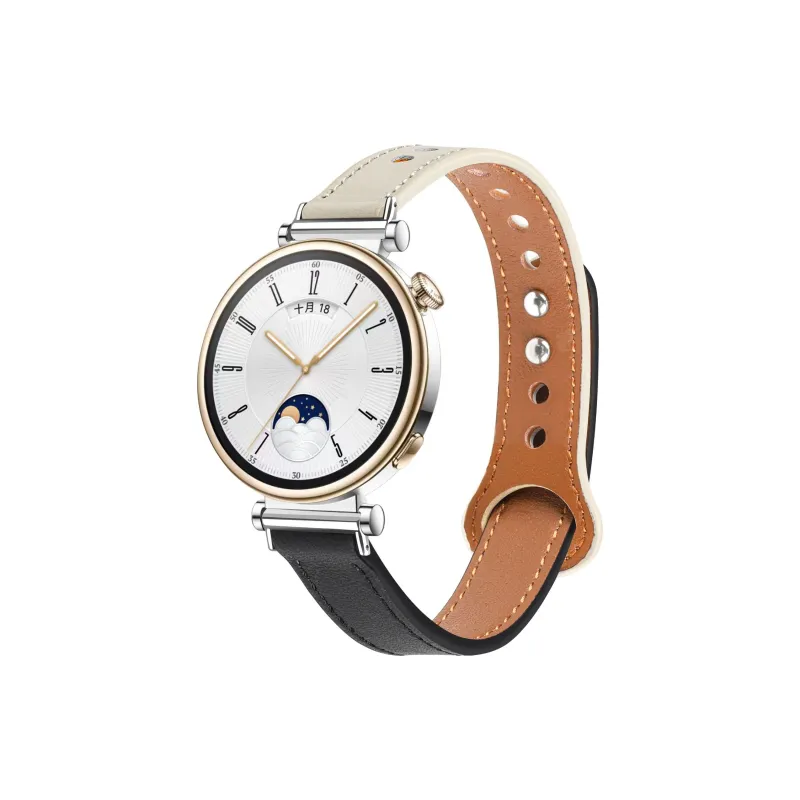 Yu Qing Huawei Honor Compatibility Watch Band Genuine Leather Material-5
