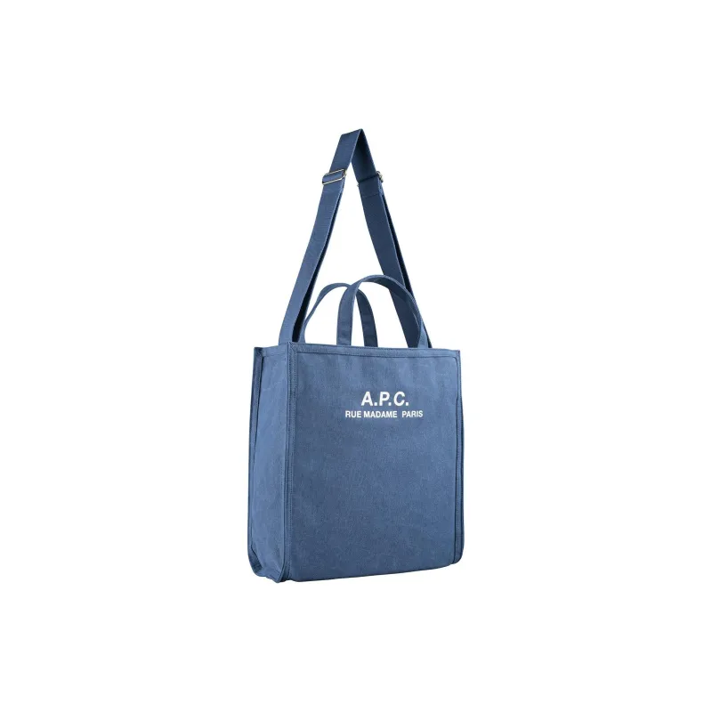 A.P.C . Recovery Logo Printed Shopping Bag-2