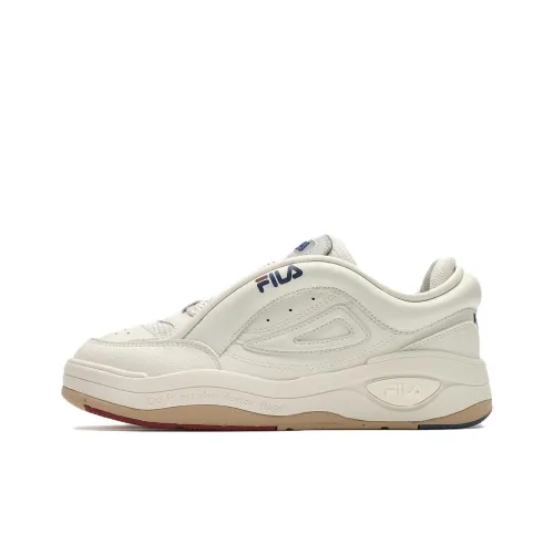 FILA MIX 2 Skateboard Shoes Women's Low-Top Milk White