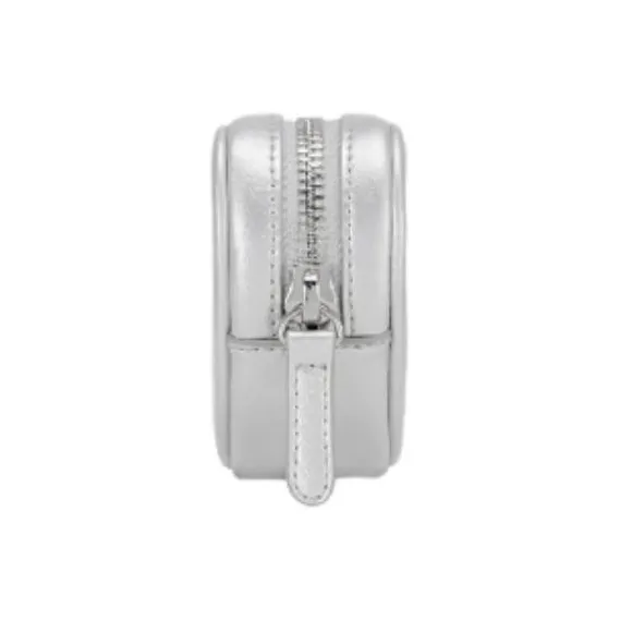 FIND KAPOOR Artificial Leather Clutch Coin Purse Mini Women's White/Black/Silver/Pink-17