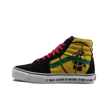 Vans Sk8 Hi Supreme Public Enemy Black Yellow