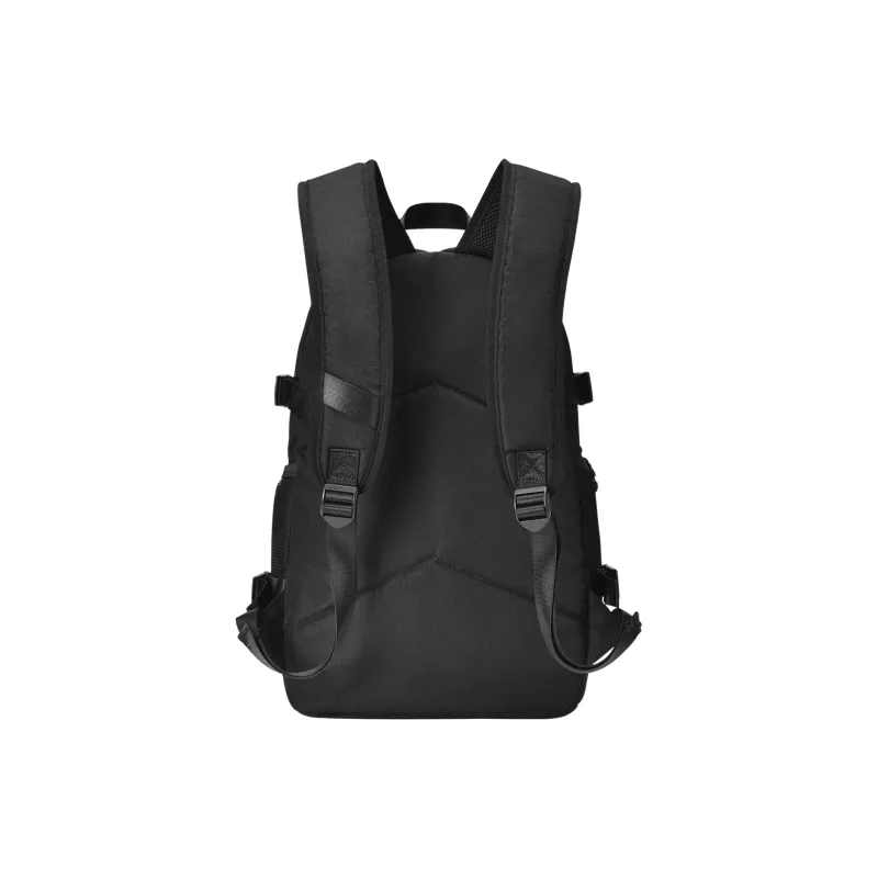FINITE LOOP Recycled Polyester Backpack Laptop Backpack Regular Unisex Black-3