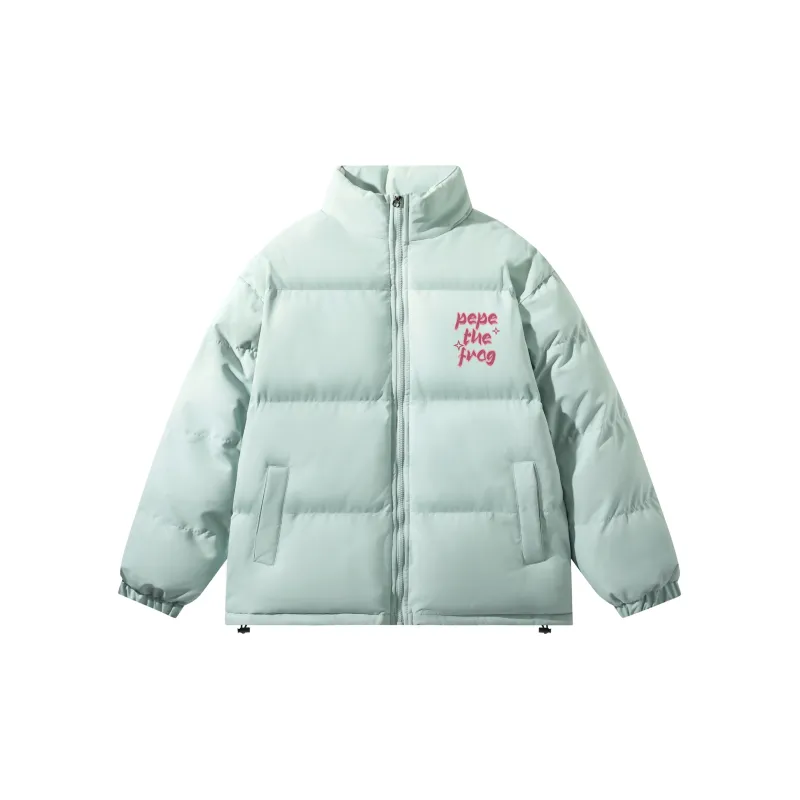 Pepe The Frog Puffer Jacket Unisex-10