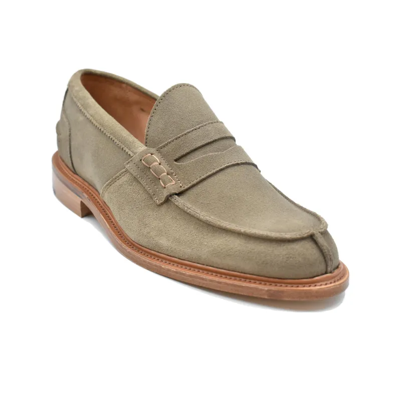 Tricker's Slip-on Suede Loafers-2