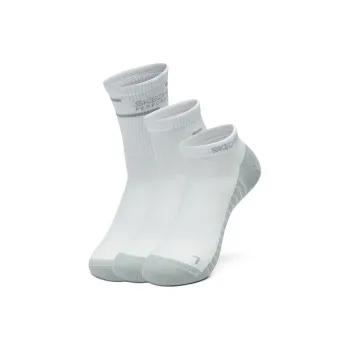 Skechers Sports Collection Knee High Socks Unisex 3 Pack Bright White