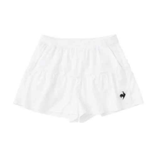 Le Coq Sportif Casual Shorts Women's White