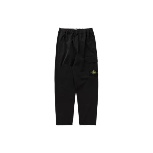 STONE ISLAND Cargo Pants Men Black