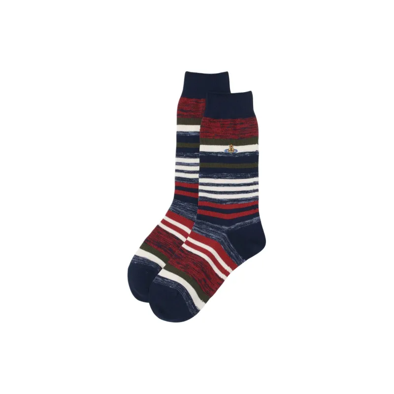 Vivienne Westwood Mid-Calf Socks Women's 1 Pack Navy-0