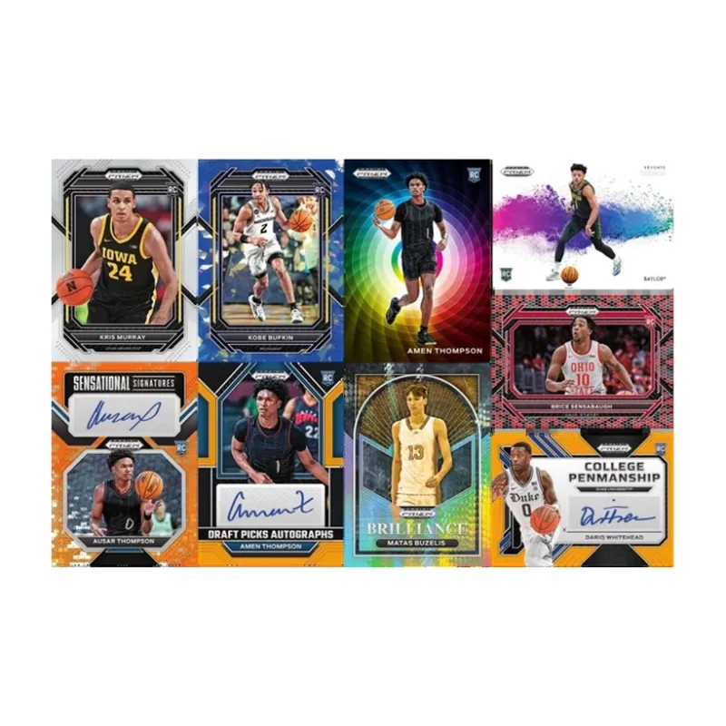 PANINI 2023 2024 PANINI Prizm Draft Picks Basketball Green Prizim Mega Box 4x Lot-1