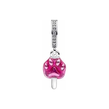 Pandora 925 Sterling Silver, Enamel Pendants Women's Silver