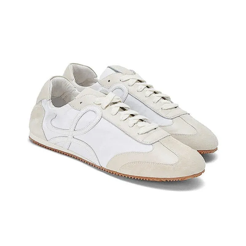 LOEWE Ballet Runner Slip Resistant, Abrasion Resistant, Lightweight Low Top Casual Shoes Men's White-3