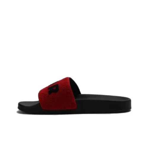 MARNI Quick Dry Slide Slippers Women's Red