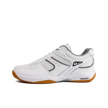 Warrior Cushioning Low-Top Training Shoes Unisex White Gray