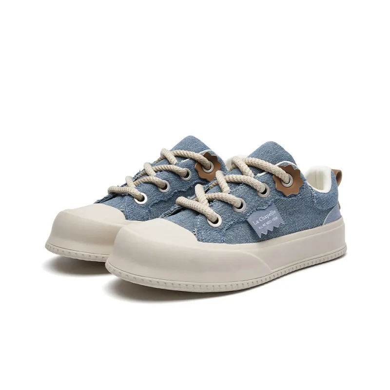 La Chapelle Height Increasing Lightweight Low-Top Skateboard Shoes Women's-1