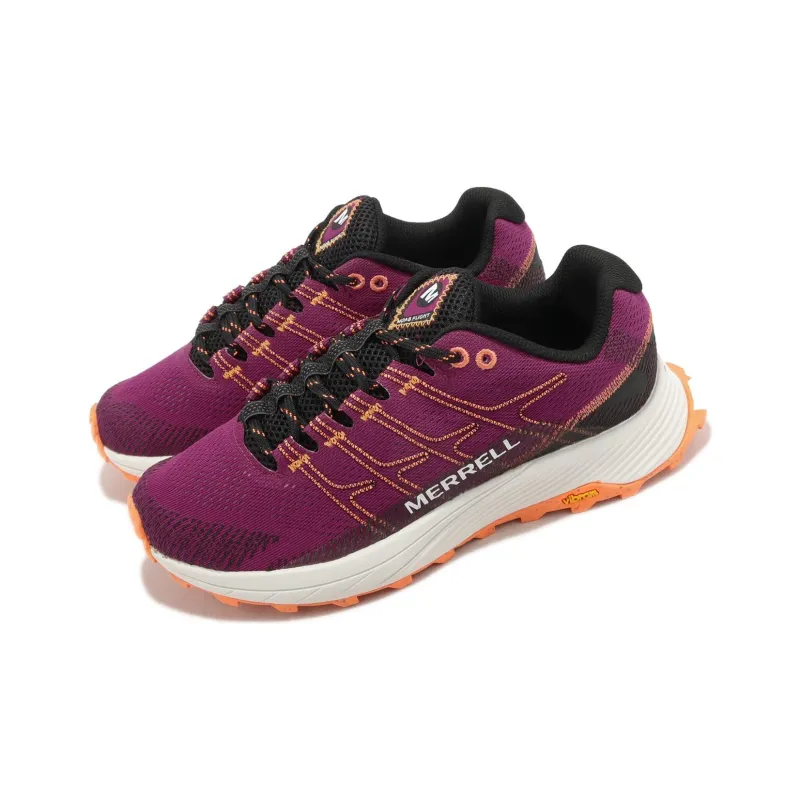 MERRELL Moab Flight Durable Breathable Low-Top Outdoor Shoes Women's Purple-2