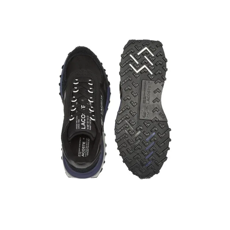 LACOSTE Low Top Casual Shoes Men's Black-4