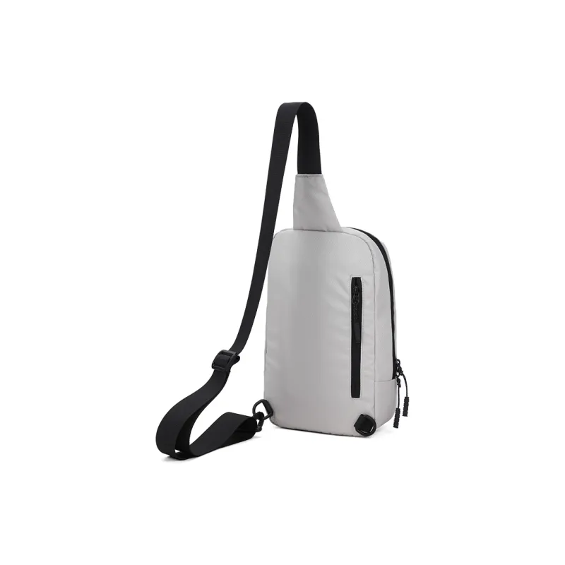 AOKING AK Polyester Travel Crossbody Small Bag Unisex Gray/Black-4