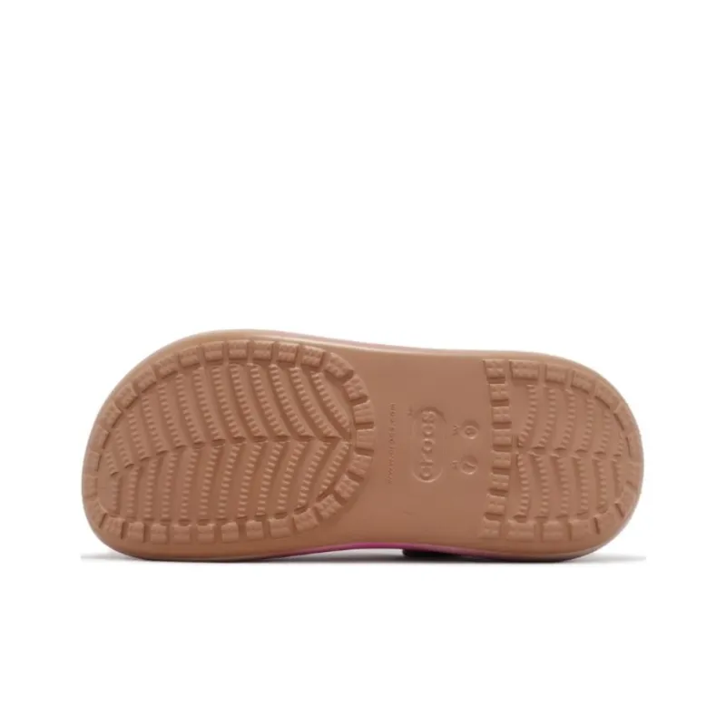 Crocs Crush Color Dip Clogs 'Tan Pink'-3