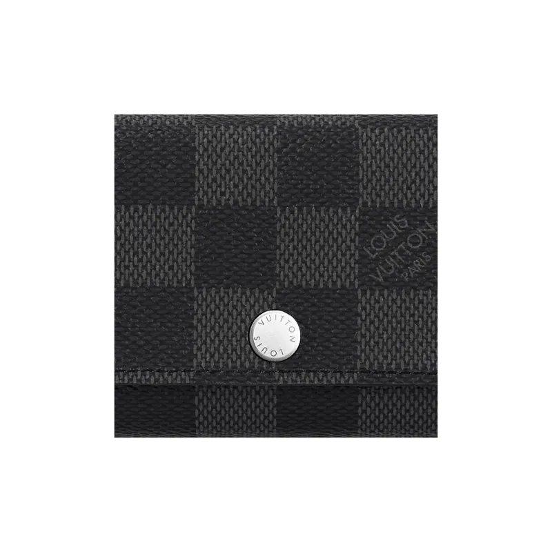 LOUIS VUITTON Key Holder Multicles 6 Damier Graphite Black-5