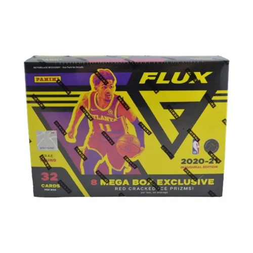 PANINI NBA Basketball Card 2020 21 Flux NBA Basketball Mega Bo Sports Cards 1 Box Included
