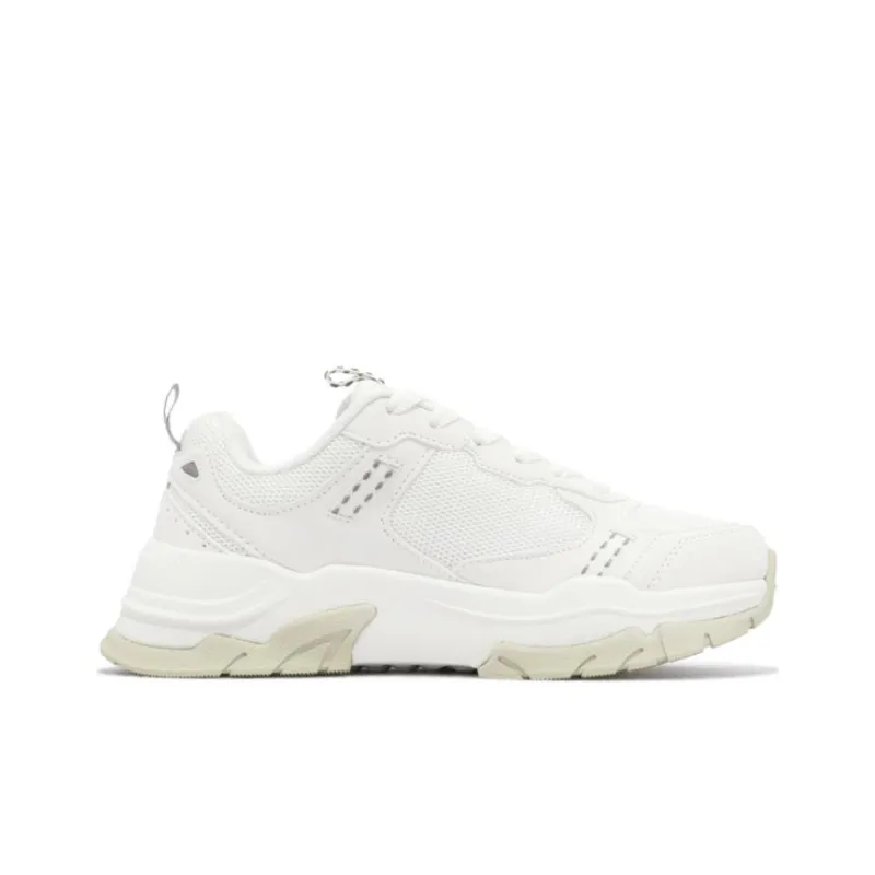 FILA Sash Cushioning Wear-Resistant Low-Top Chunky Sneakers Women's White-1
