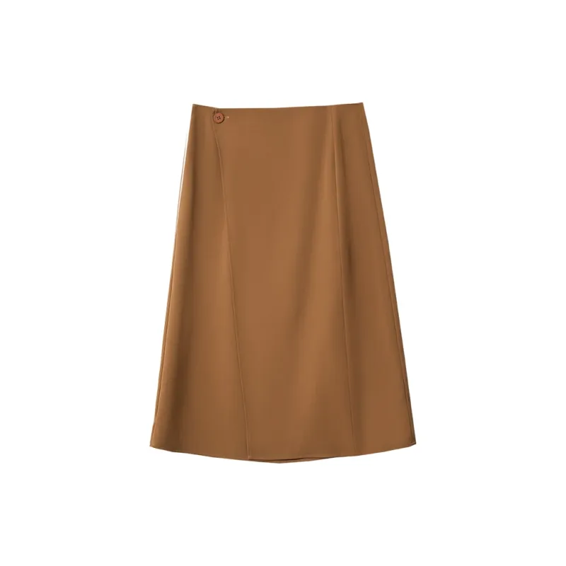 AMII Casual Long Skirts Women's-1