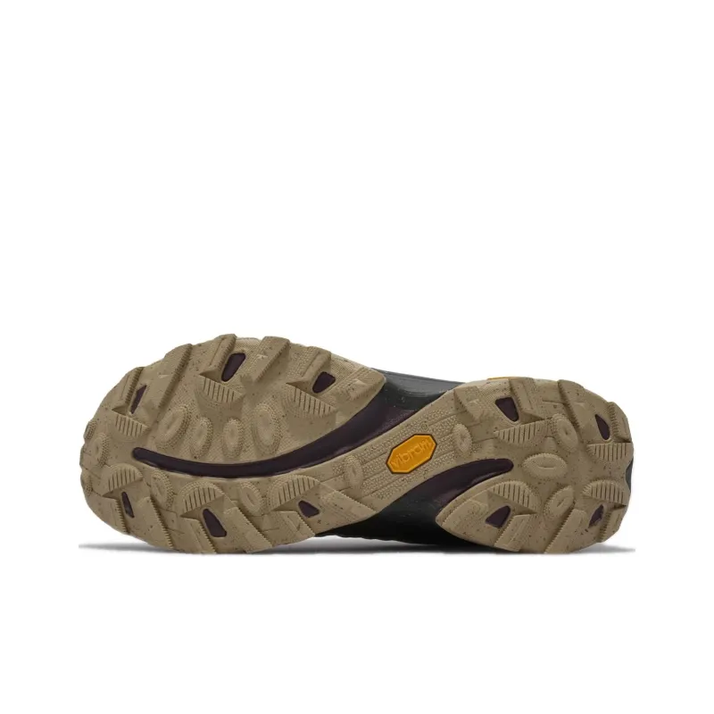 MERRELL Moab Speed GTX Durable Breathable Low-Top Outdoor Shoes Men's Brown Yellow-5