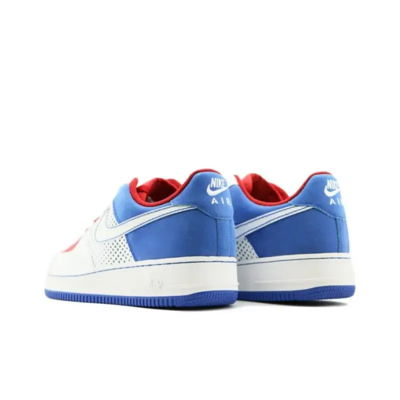 Nike Air Force 1 '07 'White Varsity Royal Red'-3