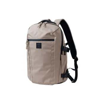 Anello Polyester Backpack Unisex Gray Beige
