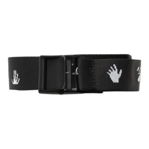 OFF-WHITE Belt Women's Black Width 3.5CM
