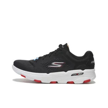 Skechers GO RUN 7.0 Cushioning Wear Resistant Low Top Running Shoes Men's Black