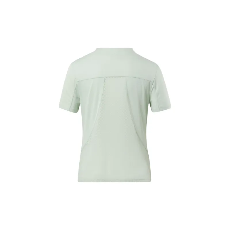 Reebok CYCLED Collection WOR Run Speedwick Tee T-Shirt Women's Light Sage Green-1