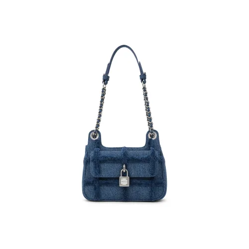 CHARLES&KEITH Crossbody Bags Denim Blue Deep Denim Blue