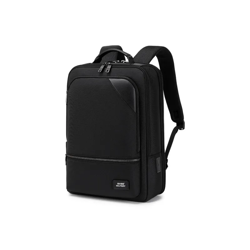 SWISS MILITARY Nylon Backpack Tubas Unisex Black-0