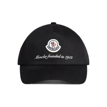 Moncler Logo patch Baseball Cap