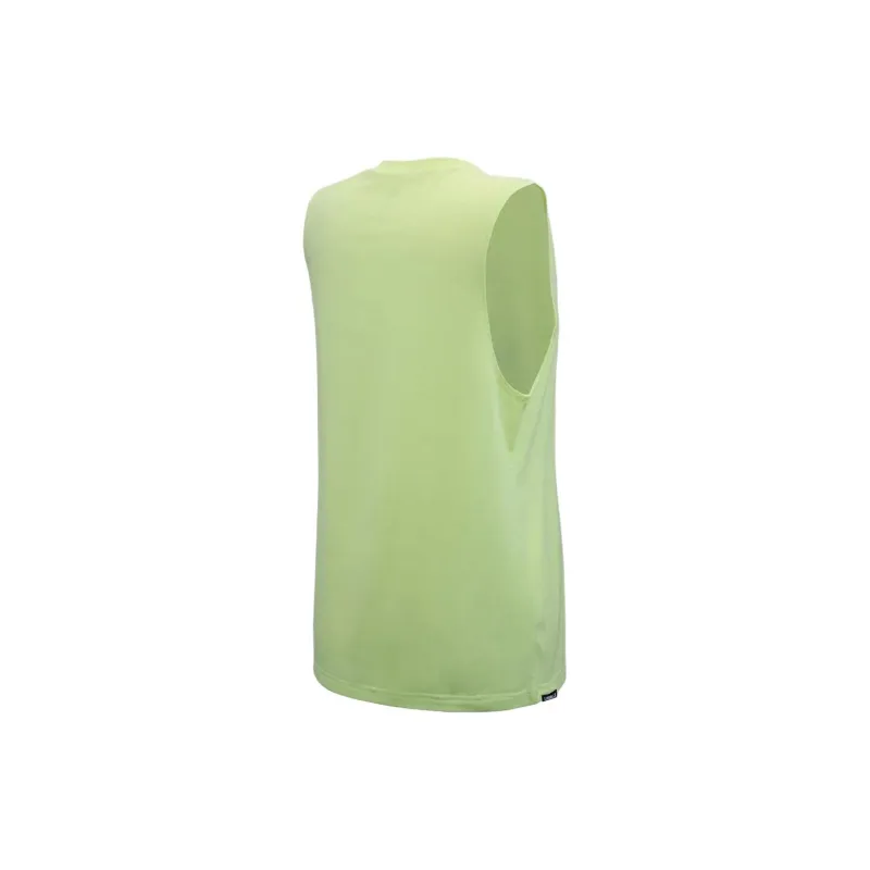 Reebok Lm Regular Fit Muscletank Tank Tops Women's Yellow-1