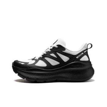 HUITENG Running Shoes Unisex Low Top Black White/Vibrant Orange/Dopamine Pink/Dream Blue/Phantasm Purple/Interstellar Black
