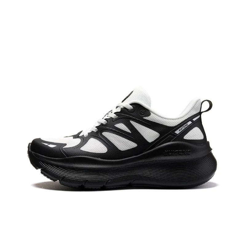 HUITENG Running Shoes Unisex Low Top Black White/Vibrant Orange/Dopamine Pink/Dream Blue/Phantasm Purple/Interstellar Black-0