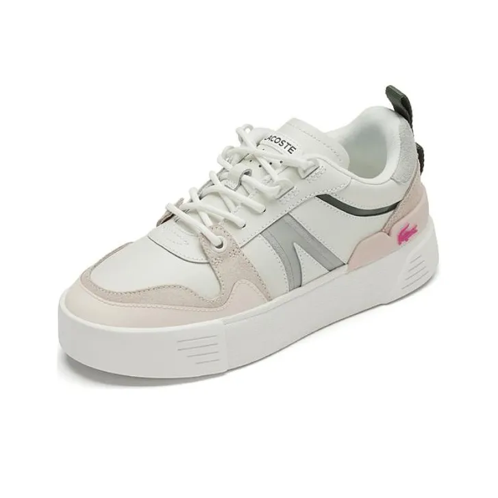 LACOSTE L002 Leather And Mesh Sneakers-0
