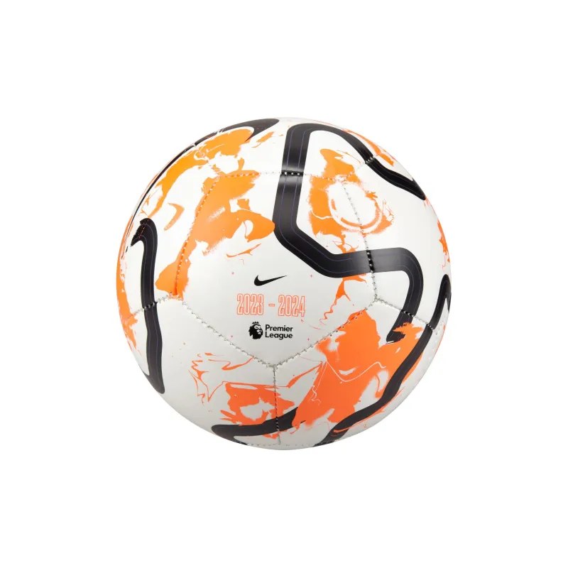 Nike Size 1, Size 2, Size 3, Size 4, Size 5 Soccer Rubber Machine Stitched Soccer Ball Unisex White Dutch Orange Black-0