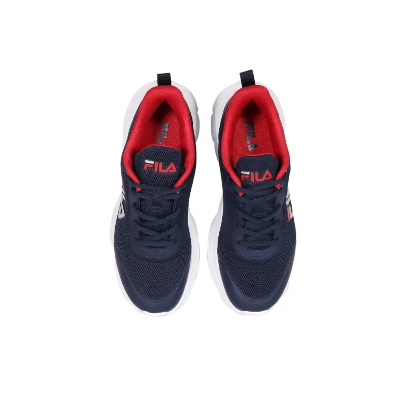 FILA SKYWAY Cushioning Wear-Resistant Low-Top Running Shoes Men's Blue-1